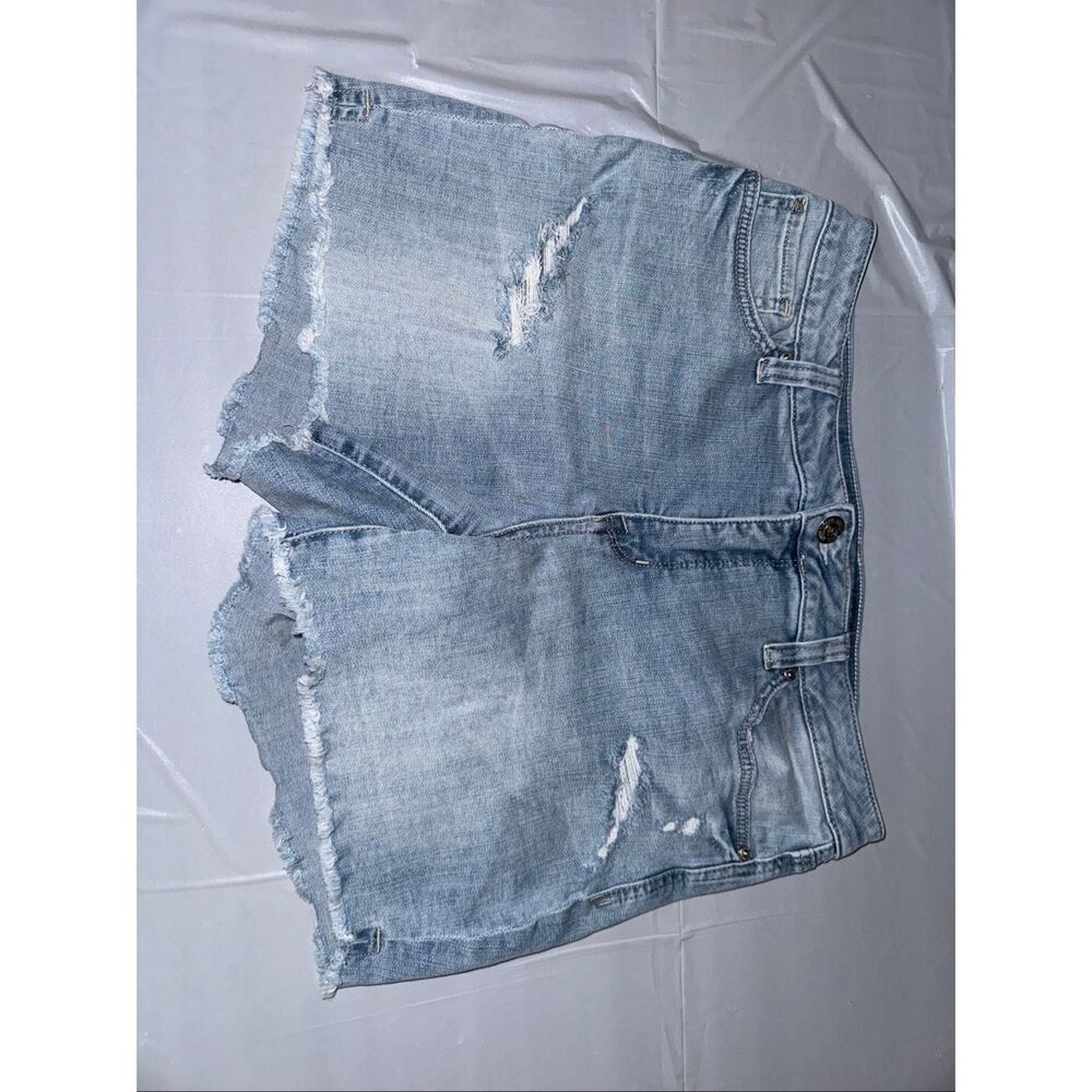 7 For All Mankind Weekend Short Denim Shorts Size 10